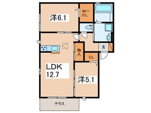 仮)アネックスの物件間取画像